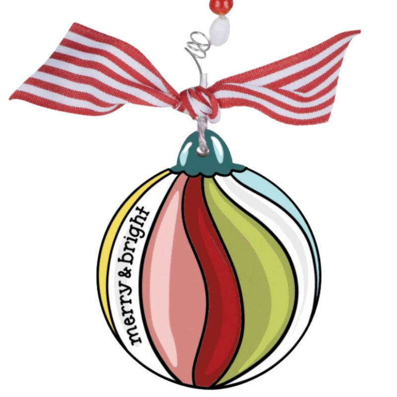 Merry & Bright Vintage Ornament